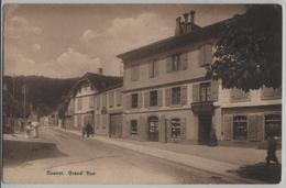 Couvet - Grand Rue - Animee - Photo: Jullien Freres - Couvet