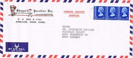 26042. Carta Aerea KOWLOON (Hong Kong) 1990 To Germany - Cartas & Documentos