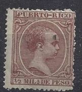 Puerto Rico 1890  1/2m (o) - Puerto Rico