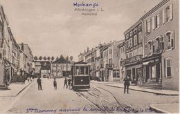 57 - MORHANGE - PLACE DU MARCHE - TRAMWAY - Morhange