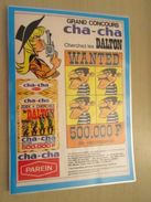 LUCKY LUKE ET CHA-CHA DALTON CONFISERIE PAREIN  -  Pour  Collectionneurs ... PUBLICITE  Page De Revue Des Années 70 Pla - Lucky Luke