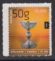 Iceland 2012 MNH Scott #1259 Booklet Single Goblet, Silver - Craftsmanship - Ungebraucht