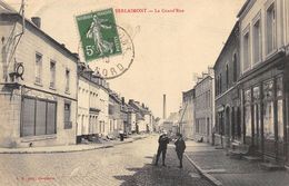 CPA 59 BERLAIMONT LA GRAND RUE - Berlaimont