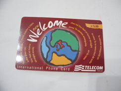 CARTA TELEFONICA PHONE CARD WELCOME TELECOM. - Andere - Europa