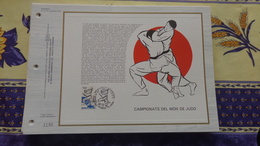 Andorra. Feuillet CEF Championnats Du Monde De Judo 1979 - Briefe U. Dokumente