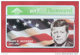 UNITED KINGDOM: BTO-036 "J. F. Kennedy" CN:305K Unused - BT Buitenlandse Uitgaven