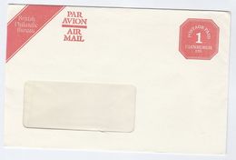 COVER Air Mail POSTAGE PAID 1 EDINBURGH 170 British Philatelic Bureau Postage Stationery GB - Brieven En Documenten