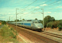 LOUVERNE , Peu Avant Laval , TGV 3611 , Paris Montparnasse , Saint Brieuc En Aout 89 - Louverne