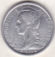 ILE DE LA REUNION. 2 FRANCS 1973 . ALUMINIUM . - Réunion