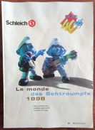 CARNET 1998 LE MONDE DES SCHTROUMPFS SCHTROUMF STROUMPF SCLUMPF SMURF PITUFO PUTTO SMURFEN SMURFAR SMURFFI - Schtroumpfs, Les