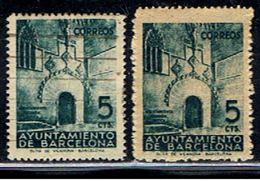 5E 402 // EDIFIL 19,20 (Y&T 38,39) // 1938 - Barcelona