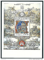 Slovakia Slovensko 2007 Bratislava Castle Miniature Sheet MNH - Blocks & Kleinbögen
