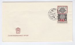 1966 Czechoslovakia BRNO POST EXHIBITION  EVENT COVER Stamps Philatelic Exhibition - Briefe U. Dokumente