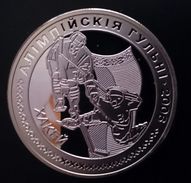 BELARUS 20 RUBLES 2005 SILVER PROOF "2006 Olympic Games" (free Shipping Via Registered Air Mail) - Wit-Rusland