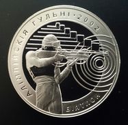 BELARUS 20 RUBLES 2001 SILVER PROOF "2002 Olympic Games" (free Shipping Via Registered Air Mail) - Belarus