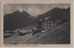 Tenna-Safien - Kurhaus Alpenblick - Photo: Chr. Meisser - Safien