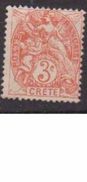 CRETE            N°  YVERT  :   3       NEUF AVEC  CHARNIERES      ( 1577  ) - Unused Stamps