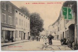 CPA Loriol Drôme Département 26 écrite Café - Sonstige & Ohne Zuordnung