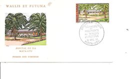 Wallis Et Futuna - Hopital De Sia ( FDC De 1977 à Voir) - Briefe U. Dokumente