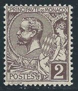 Monaco -1891 -  Albert I  - N° 12   - Neuf * - MLH - Nuevos