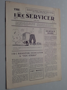 The IRC Servicer ( The International Resistance Company ) Monthly Bulletin / Helping Radio Serviceman JUNE 1933 N° II - Littérature & Schémas