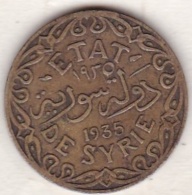 Syrie - Protectorat Française, 5 Piastres 1935 Aile, En Bronze Aluminium , Lec# 26 - Syrie