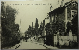 LA RUE DE CROSNES - MONTGERON - Montgeron