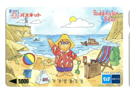 Japon - Titre De Transport SF : Paddington Bear - Mundo