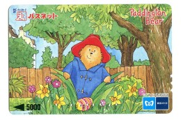 Japon - Titre De Transport SF : Paddington Bear - Monde