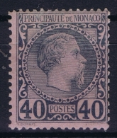 Monaco:  Mi 7  MH/* Flz/ Charniere  1885 - Neufs