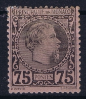 Monaco:  Mi 8  MH/* Flz/ Charniere  1885 - Neufs