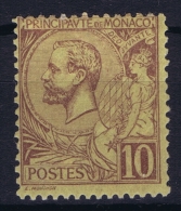 Monaco:  Mi 14  MH/* Flz/ Charniere  1891 - Unused Stamps