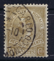Monaco:  Mi P 10  Obl./Gestempelt/used  1891  Signed/ Signé/signiert 2x - Taxe