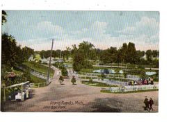 GRAND RAPIDS, Michigan, USA, John Ball Park, Hazeltine & Perkins Drug Co, Pre-1920  Postcard - Grand Rapids