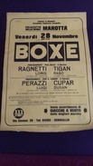 BOX   BOKS   PLAKAT    ITALIA  -JUGOSLAVIA       50  X 35 CM - Abbigliamento, Souvenirs & Varie