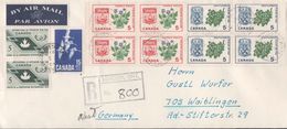 3194  Carta Certificada  Aérea, London Ontario 1965 - Lettres & Documents