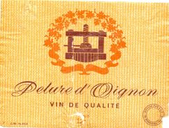 1500 - France - Pelure D'Oignon - Vin De Qualité - 12 º - Diffusé Par S.B.V. Bonnières Sur Seine - Rotwein
