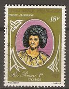 POLYNESIE  Française    -   Aéro  -   1976 .  Y&T N° 106 Oblitéré .    Roi Pomaré 1er - Usati