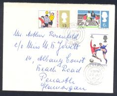 United Kingdom UK England 1966 Cover; Football Soccer Fussball Cacio: FIFA WM WC World Cup - 1966 – Angleterre