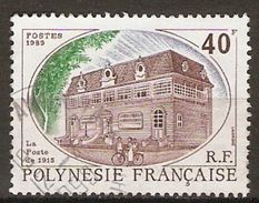 POLYNESIE  Française    -  1988 .  Y&T N° 323 Oblitéré .  La Poste De 1915. - Gebraucht