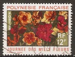 POLYNESIE  Française    -  1971 .  Y&T N° 84  Oblitéré .  Journée Des Mille Fleurs - Usados