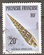 POLYNESIE  Française    -  1979 .  Y&T N° 142 Oblitéré .    Coquillage - Usados