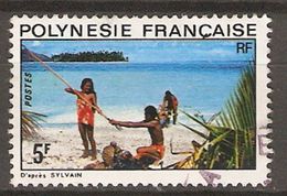 POLYNESIE  Française    -  1974 .  Y&T N° 98 Oblitéré . - Usados