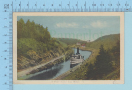 Cap Breton Quebec - Boat Sealing On St. Peter's Canal , PECO - Postcard Carte Postale - Cape Breton