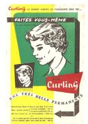 Buvard Curling Avec Curling Une Très Belle Permanente - Perfumes & Belleza