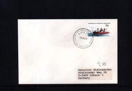 Australian Antarctic Territory 1983 Casey Station Interesting  Letter - Cartas & Documentos