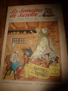 1950 LSDS (La Semaine De Suzette): WALT DISNEY ; CHARTRES ; Etc - La Semaine De Suzette