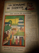 1948 LSDS (La Semaine De Suzette): Leçon De Politesse ; Dame TARTINE Marie Sa Fille ; Drôles D'oiseaux ; Etc - La Semaine De Suzette