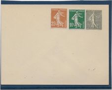 France Entiers Postaux - 15 C Semeuse Lignée - Enveloppe 123x96 Mm - Neuf - Standaardomslagen En TSC (Voor 1995)