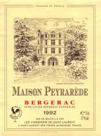 Maison Peyrarède - 1992 - Bergerac - Bergerac